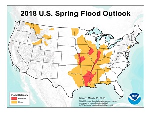 spring outlook map